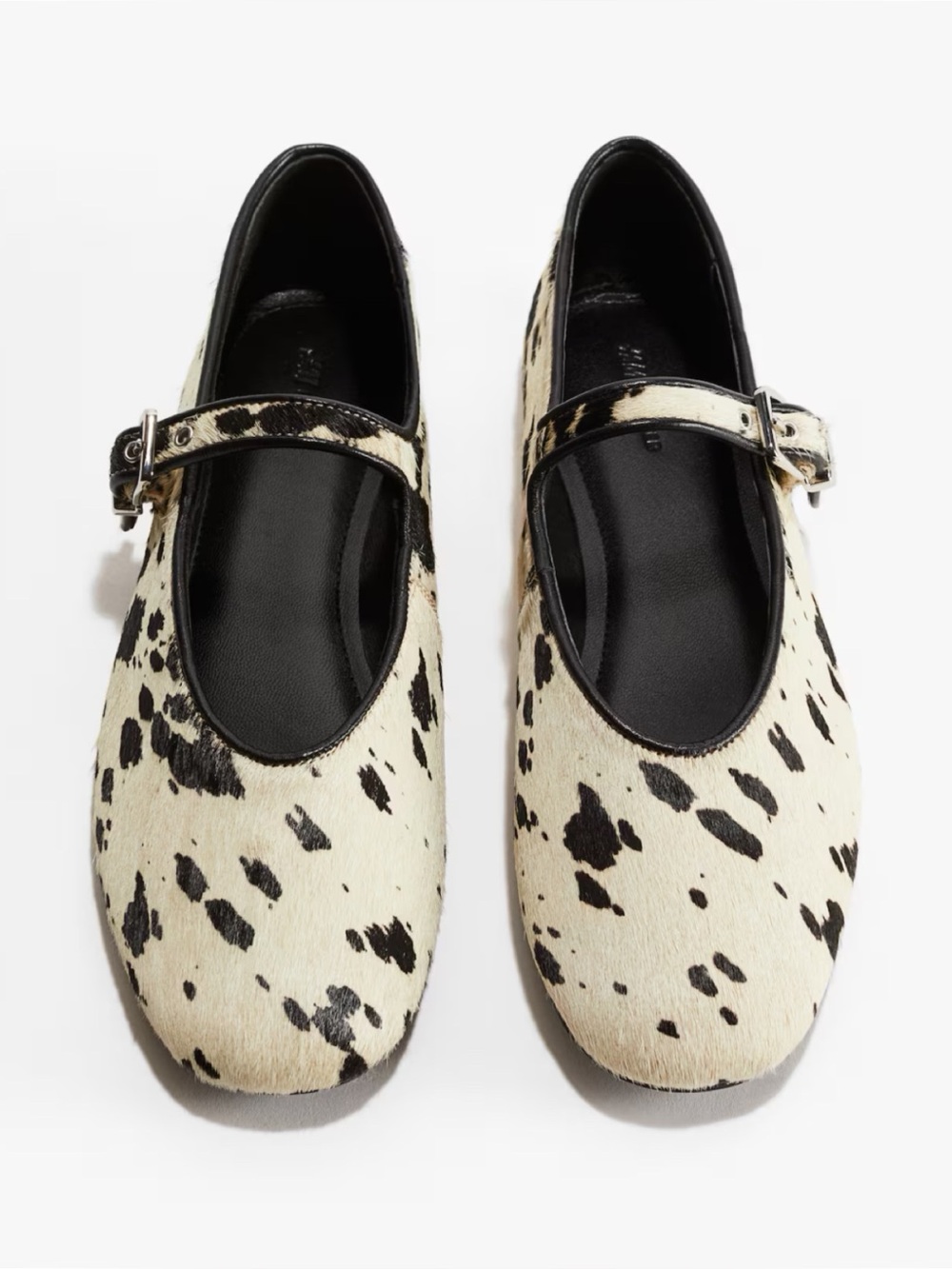 NWT H&M Premium Cowhide Leather Mary Jane’s size 9
